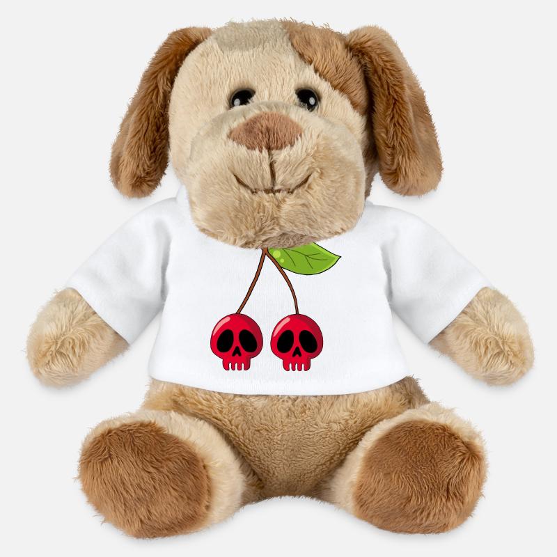 Kirschschädel - MiniFeet® Hund Helge - Weiß