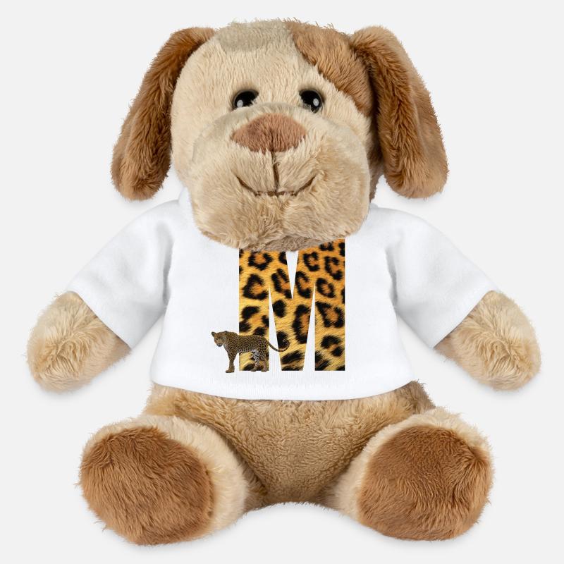 leopard m - MiniFeet® Hund Helge - Weiß