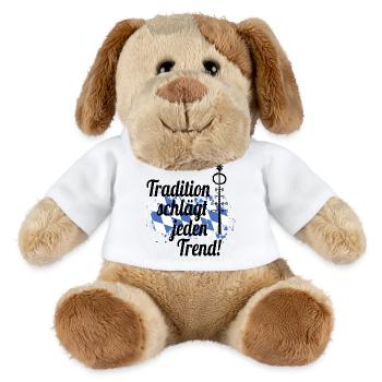 Maibaum - MiniFeet® Hund Helge - Weiß - Vorne