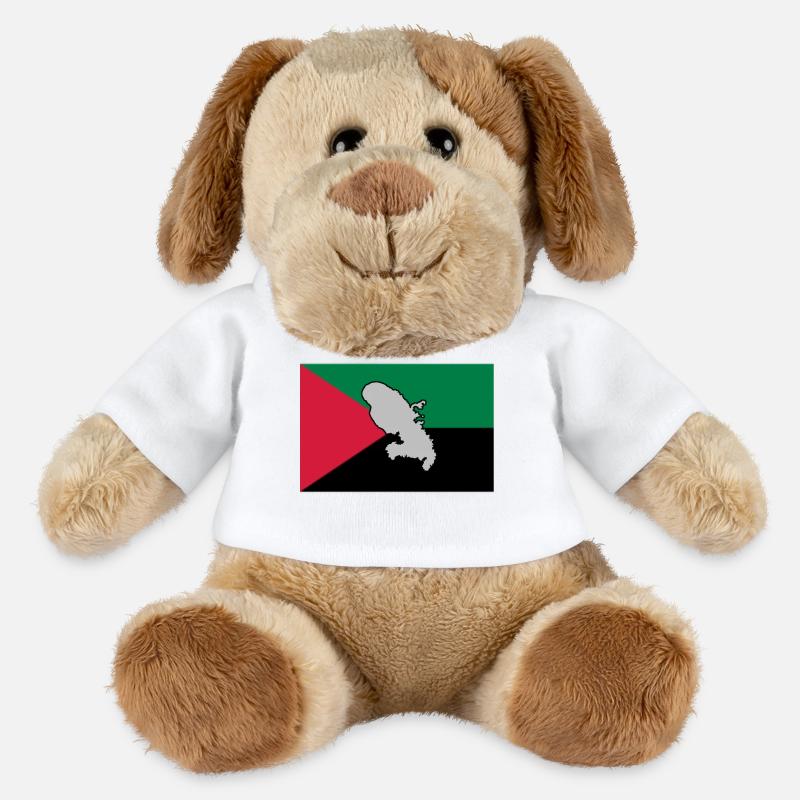 MADA FLAG - CARD 1 - MiniFeet® Dog Helge - white