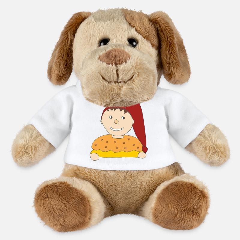 Kasperl - MiniFeet® Hund Helge - Weiß