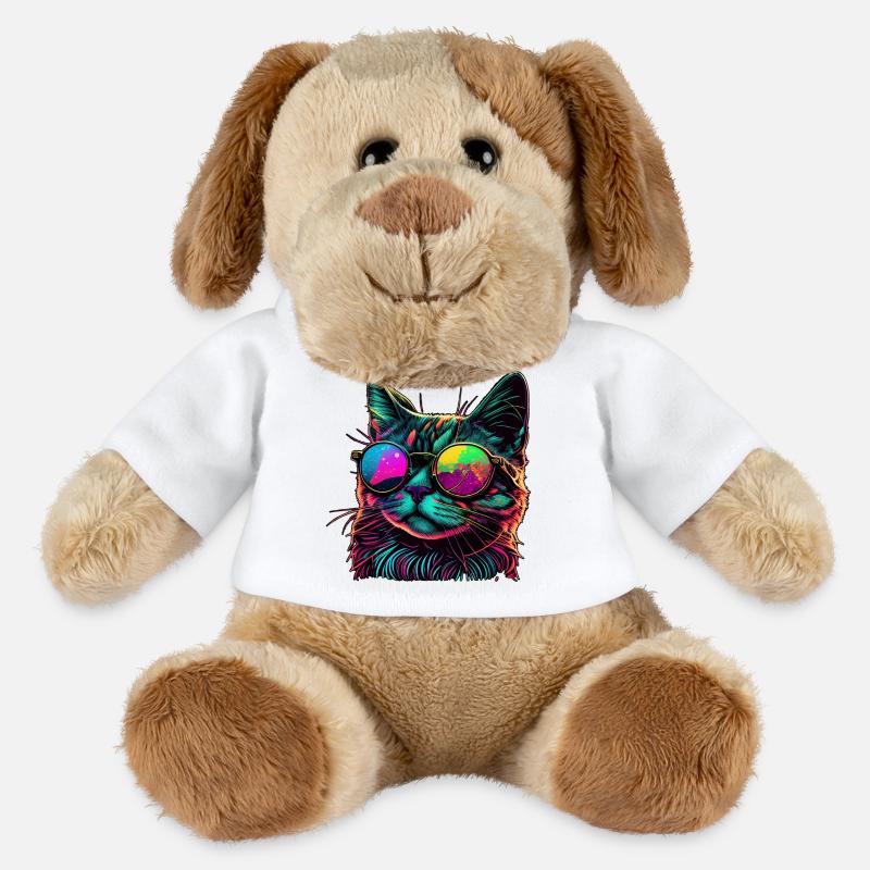 Cool cat - MiniFeet® Dog Helge - white