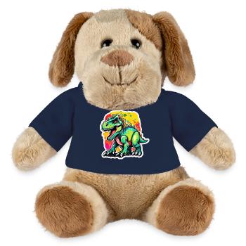 Dinosaur / Animal / Prehistoric / Reptile / Boys - MiniFeet® Dog Helge - french navy - Front