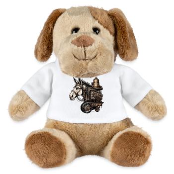 Âne / Animal / Animal gris / Crinière / iah / Lasstier - Chien en peluche Helge MiniFeet® - blanc - Devant