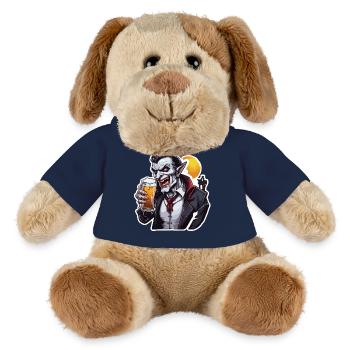 Vampir / Dracula / Blutsauger / Halloween / Mythos - MiniFeet® Hund Helge - French Navy - Vorne