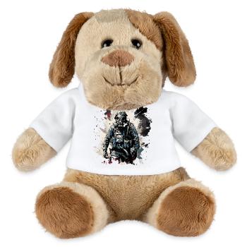 Apocalypse / Doomsday / Destruction / Anarchy - MiniFeet® Dog Helge - white - Front