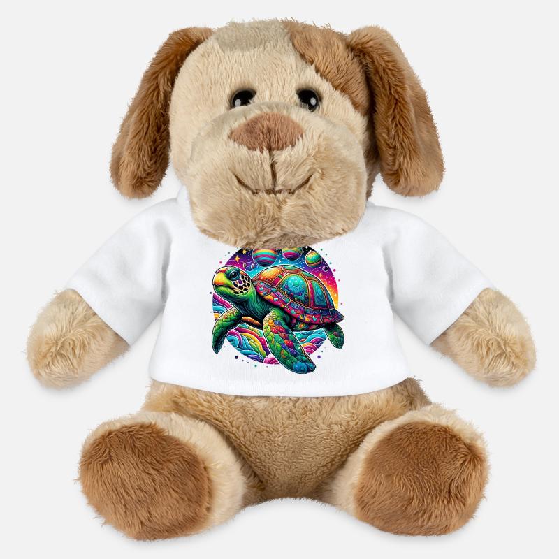 Schildkröte - MiniFeet® Hund Helge - Weiß