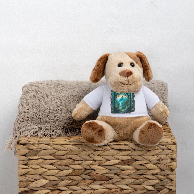 Window in the Forest / Trees / View / Wilderness MiniFeet® Dog Helge