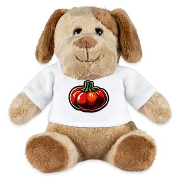 Lebensmittel / Obst / Markt / Vitamine / Design - MiniFeet® Hund Helge - Weiß - Vorne