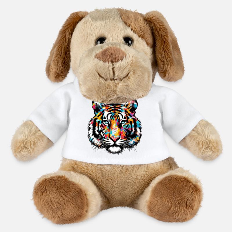 Tiger - MiniFeet® Hund Helge - Weiß