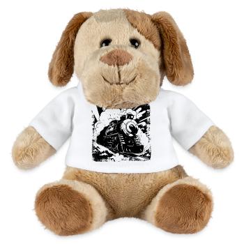 Railroad - MiniFeet® Dog Helge - white - Front