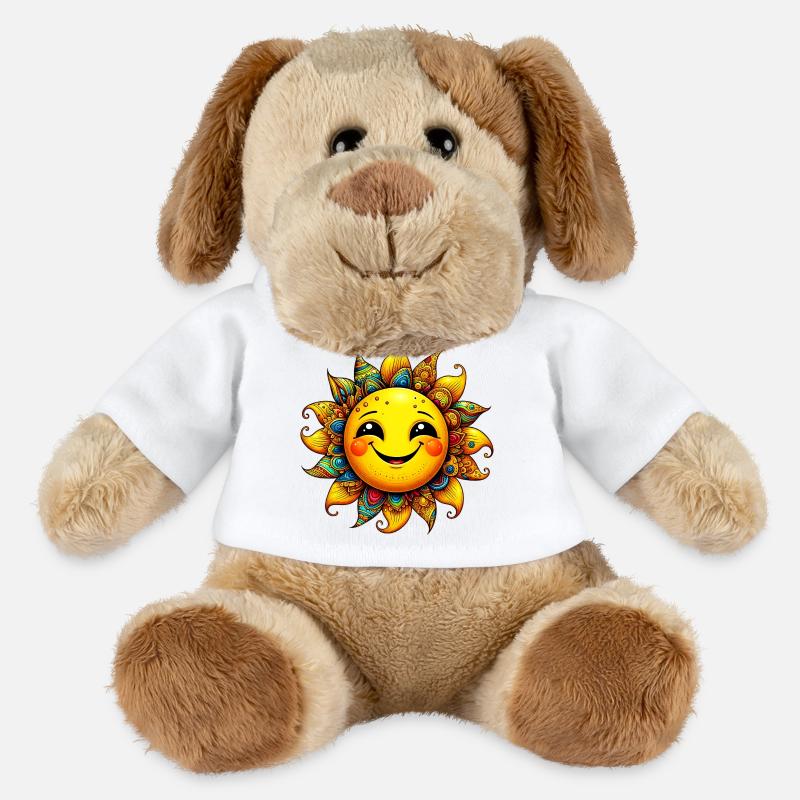 Sonne - MiniFeet® Hund Helge - Weiß
