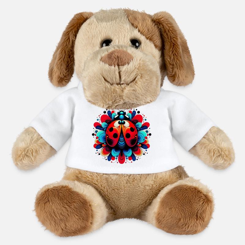 Marienkäfer - MiniFeet® Hund Helge - Weiß
