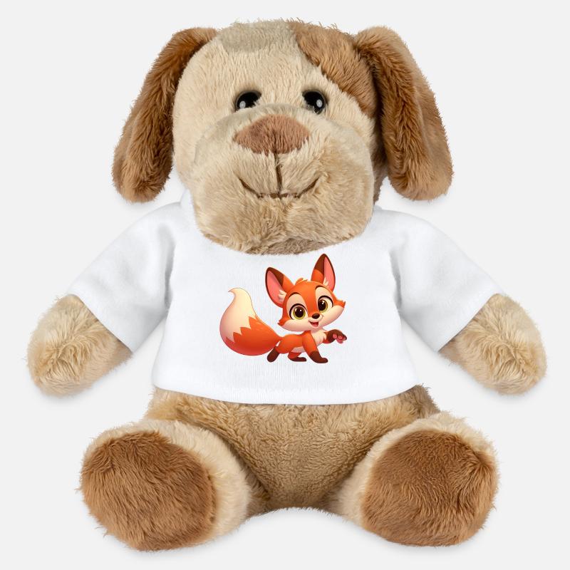 Fuchs 7 - MiniFeet® Hund Helge - Weiß