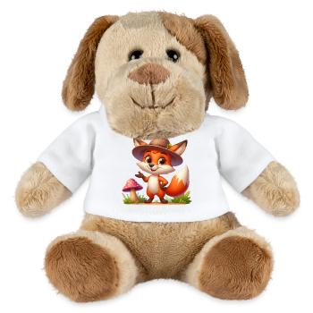 Fuchs Herbst 9 - MiniFeet® Hund Helge - Weiß - Vorne