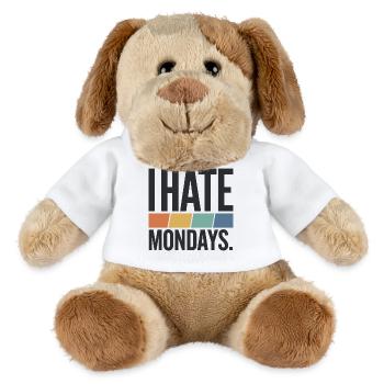 I Hate Mondays - MiniFeet® Hund Helge - Weiß - Vorne
