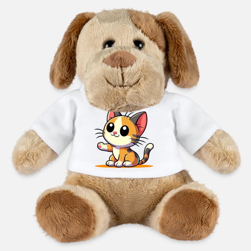 Katze - MiniFeet® Hund Helge - Weiß