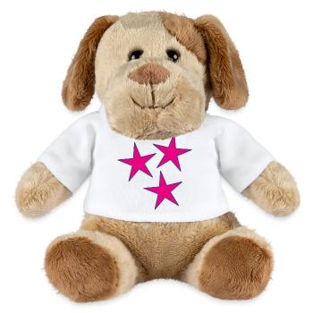 STAR. STARS. CHRISTMAS. CHRISTMAS ISLAND. NEW YEAR'S DAY - MiniFeet® Dog Helge - white - Front