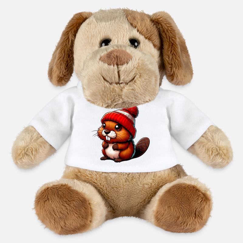 Bieber - MiniFeet® Hund Helge - Weiß