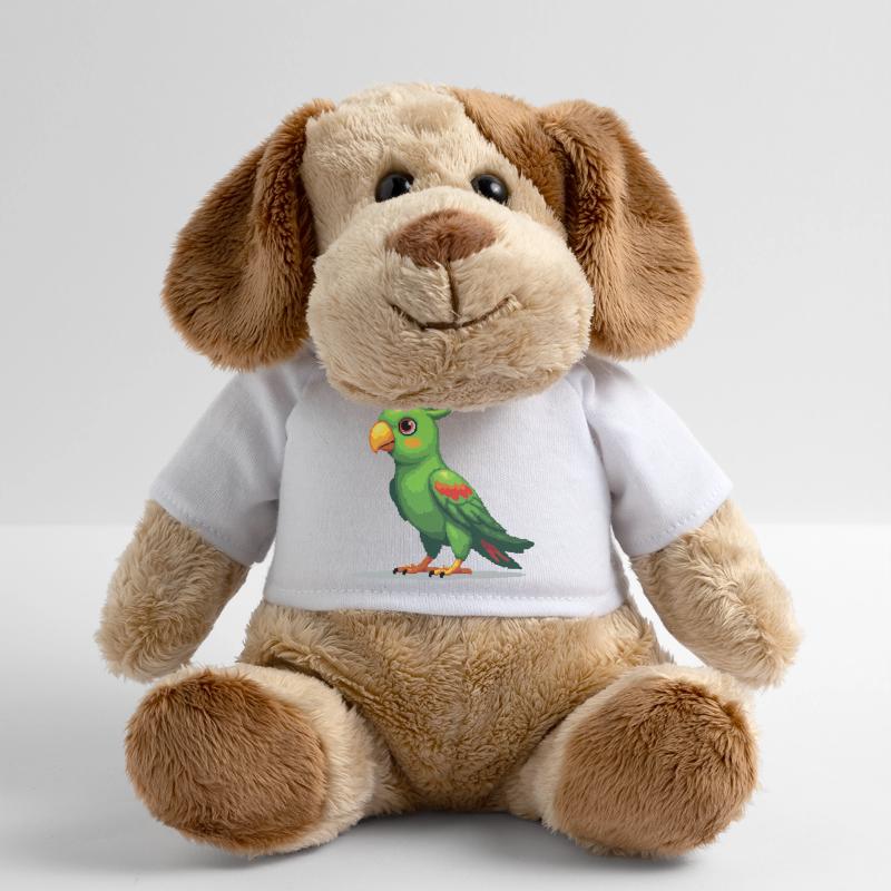 Pixel Parrot – Style rétro 8 bits Chien en peluche Helge MiniFeet®