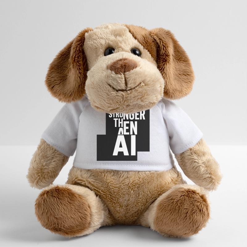 Conception de solidarité Strong Tea AI Chien en peluche Helge MiniFeet®