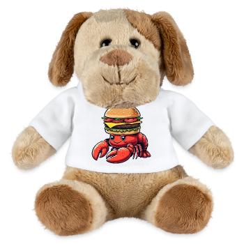 gai dessin animé ananas sucré fruits tropicaux été - Chien en peluche Helge MiniFeet® - blanc - Devant