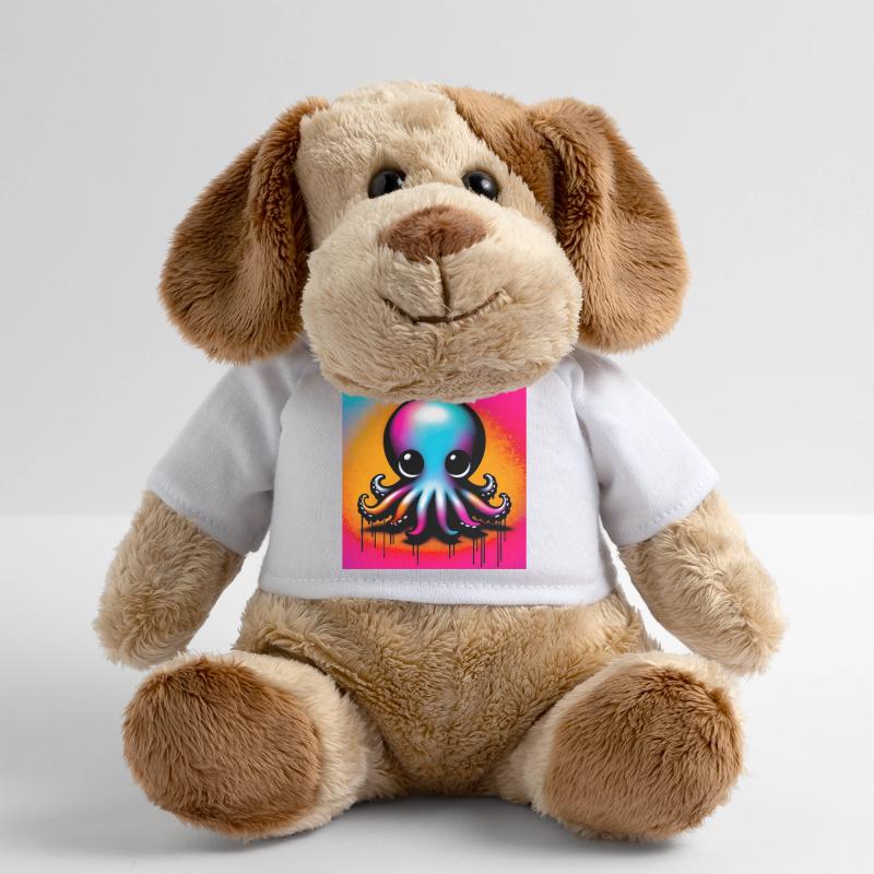 Pieuvre Chien en peluche Helge MiniFeet®