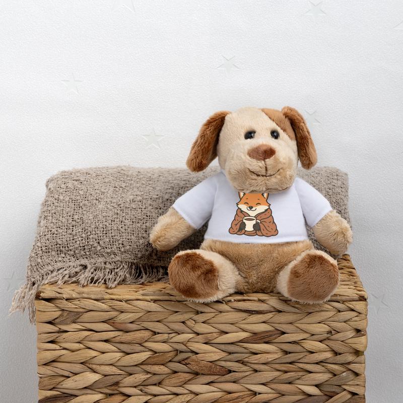 Kuschelfuchs mit Becher MiniFeet® Hund Helge