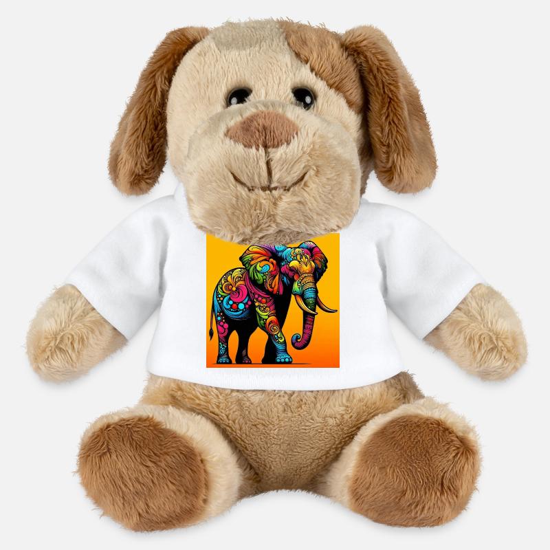 Elefant - MiniFeet® Hund Helge - Weiß