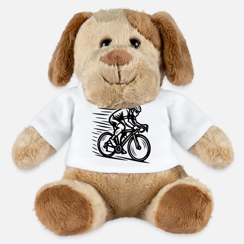 Coureur - Chien en peluche Helge MiniFeet® - blanc
