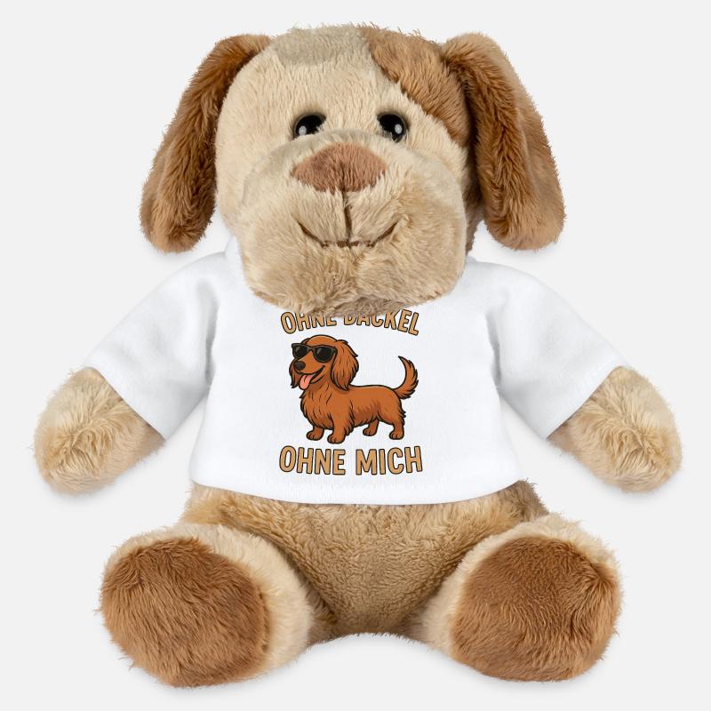 Without dachshunds - MiniFeet® Dog Helge - white