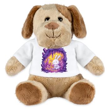 Rabbit in Crystal Cave - MiniFeet® Dog Helge - white - Front