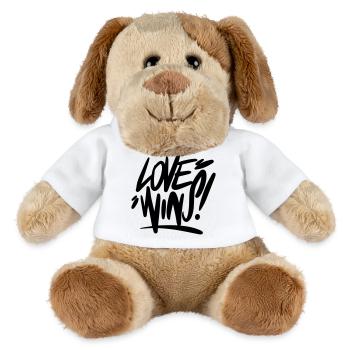 love wins Love wins - MiniFeet® Dog Helge - white - Front