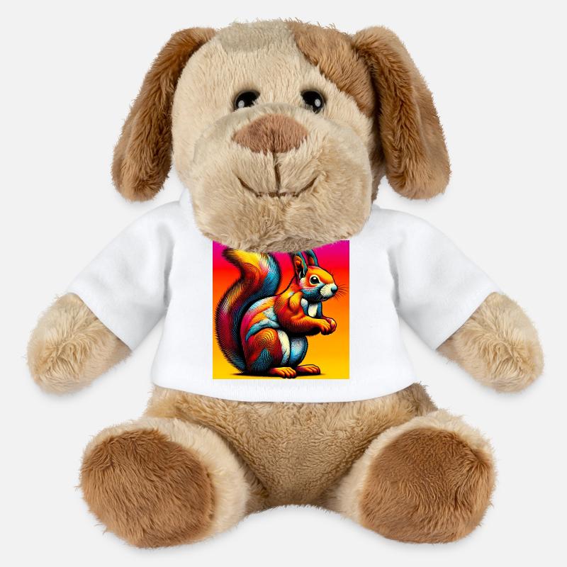 squirrel - MiniFeet® Dog Helge - white