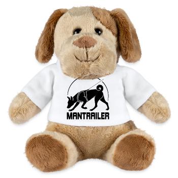 Basenji MANTRAILER Chiens de recherche Chiens Wilsigns - Chien en peluche Helge MiniFeet® - blanc - Devant