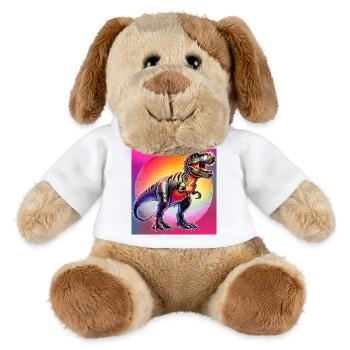 Dinosaurier - MiniFeet® Hund Helge - Weiß - Vorne