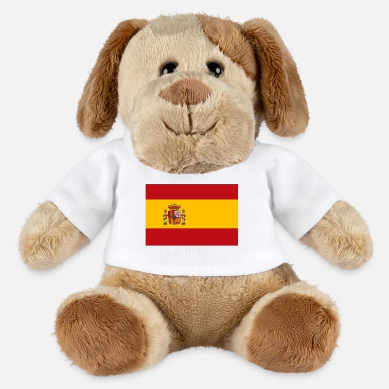 Spain - MiniFeet® Hund Helge - Weiß