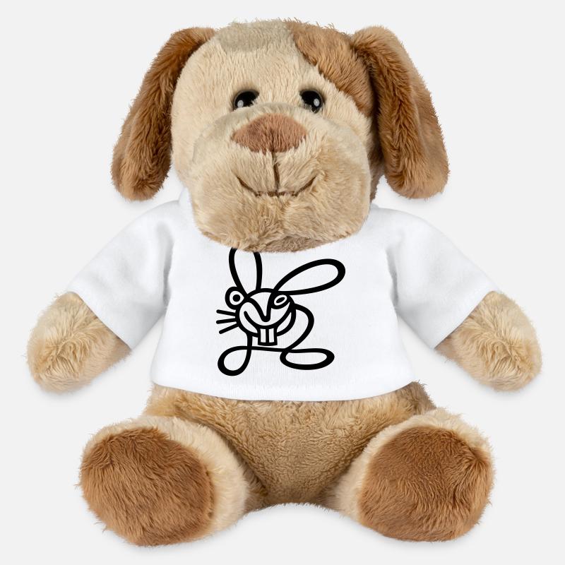 Stroke Hare - MiniFeet® Dog Helge - white