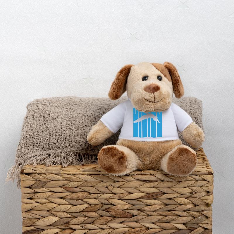 High diving MiniFeet® Dog Helge