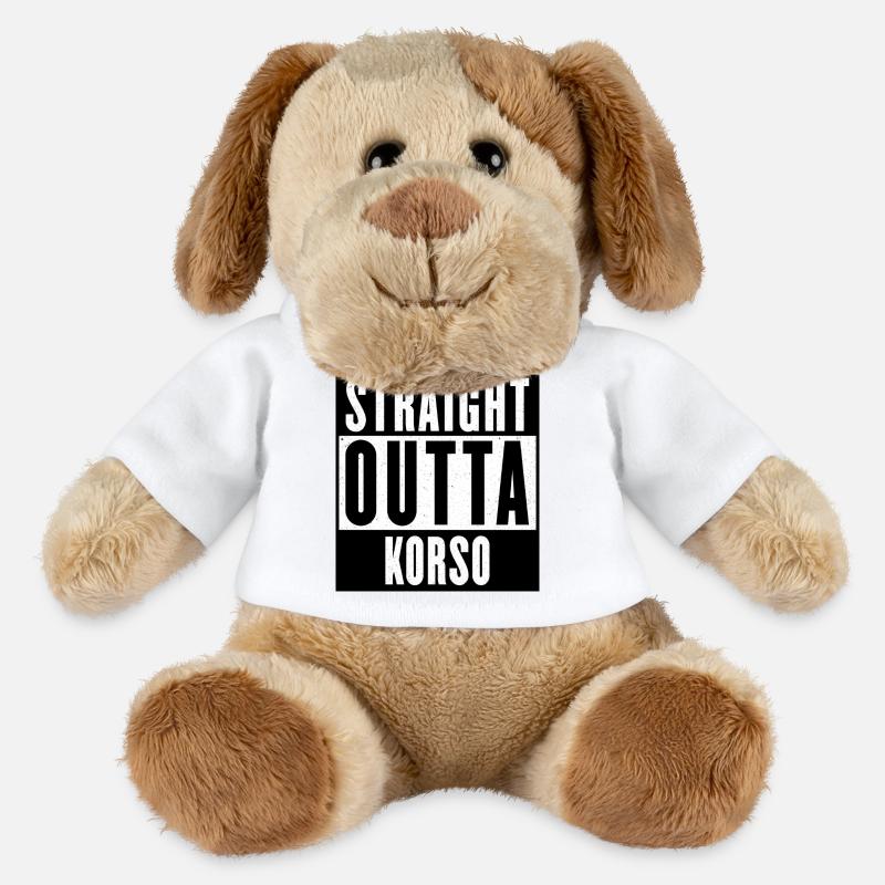 Gerade Outta Korso - MiniFeet® Hund Helge - Weiß