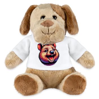 Laughing Quokka - MiniFeet® Dog Helge - white - Front