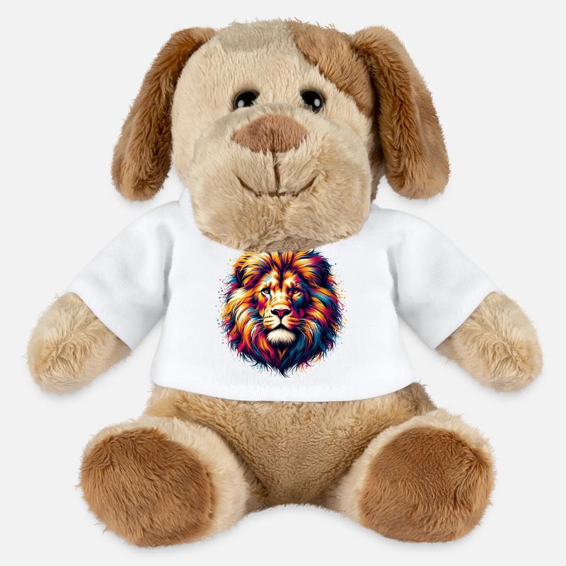 Löwe - MiniFeet® Hund Helge - Weiß