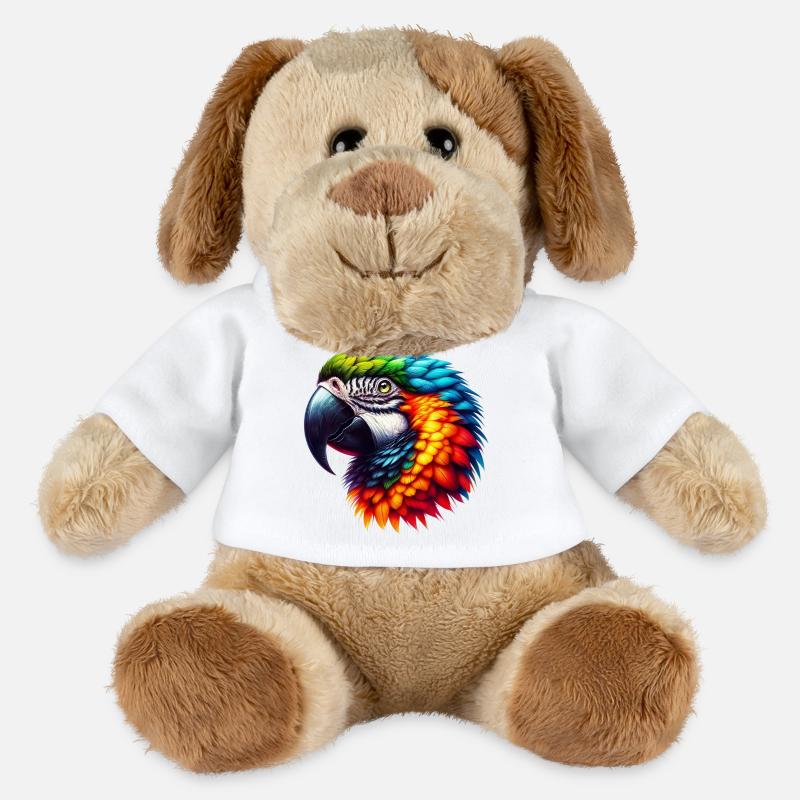 Parrot - MiniFeet® Dog Helge - white