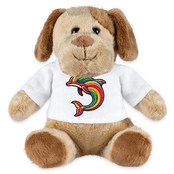 Delfin - MiniFeet® Hund Helge - Weiß - Vorne