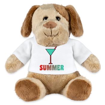 anniversary. Anniversary Decade. humor. funny - MiniFeet® Dog Helge - white - Front
