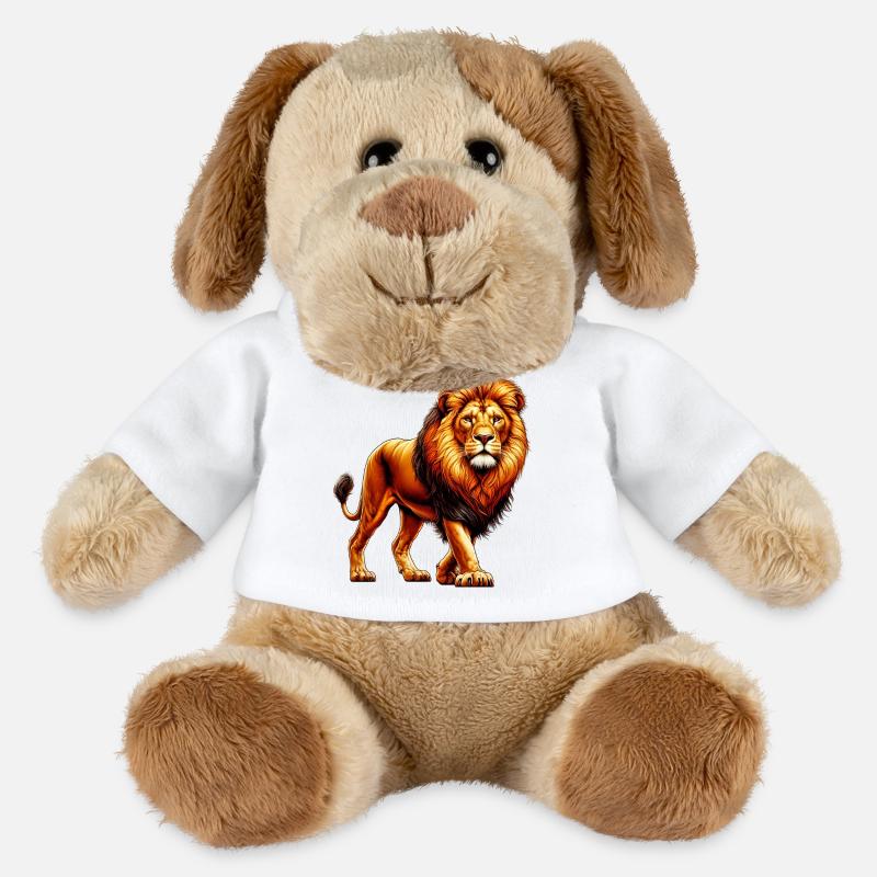Löwe - MiniFeet® Hund Helge - Weiß