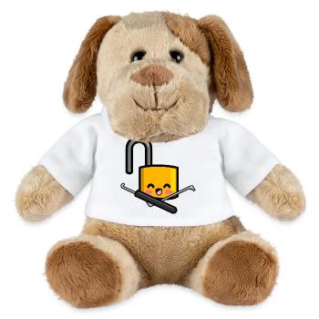 Zaunkönig Martin - MiniFeet® Hund Helge - Weiß - Vorne