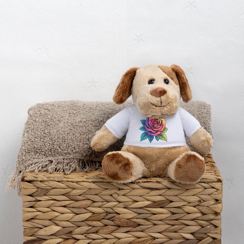 Fleur de rose Chien en peluche Helge MiniFeet®