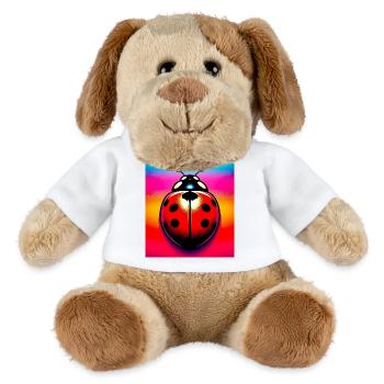 ladybird - MiniFeet® Dog Helge - white - Front