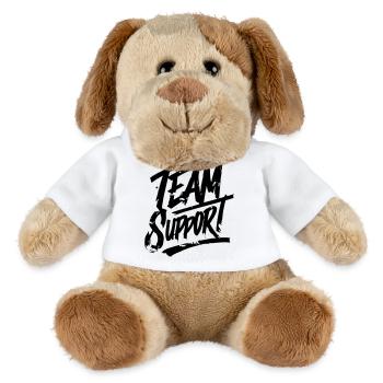 Team Support Verein - MiniFeet® Hund Helge - Weiß - Vorne